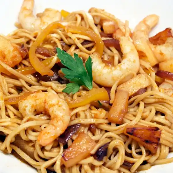 Aqualis Scampi's Op Oosterse Wijze Met Noedels